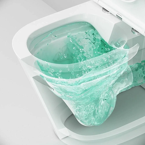 Унитаз напольный AM.PM Func C8F8600SC безободковый с сиденьем микролифт Унитаз напольный AM.PM Func C8F8600SC безободковый с сиденьем микролифт