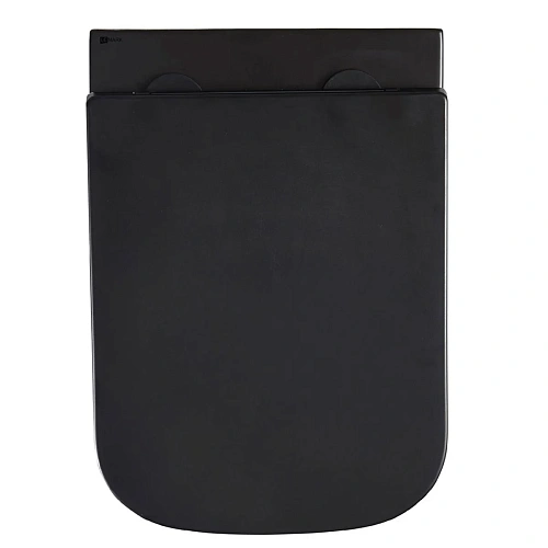 Унитаз подвесной Lemark FLOREX, безободковый с сиденьем микролифт,смыв торнадо, черный матовый 9612002 Унитаз подвесной Lemark FLOREX, безободковый с сиденьем микролифт,смыв торнадо, черный матовый 9612002