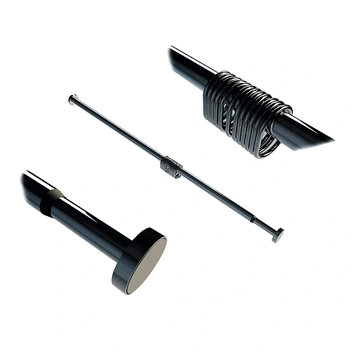 Карниз для ванны WasserKRAFT Elbe SC-721121 черный Карниз для ванны WasserKRAFT Elbe SC-721121 черный