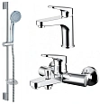 Комплект смесителей Bravat Eler F00450CP Комплект смесителей Bravat Eler F00450CP