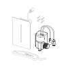 Клапан для писсуара 230 V TECEfilo 9820533