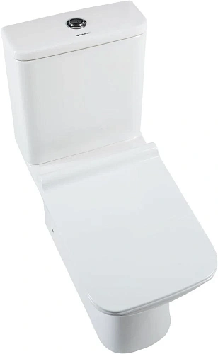 Чаша напольного унитаза Aquanet Rimless Cube-C CL-12248B с сиденьем Чаша напольного унитаза Aquanet Rimless Cube-C CL-12248B с сиденьем