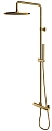 Душевая система OMNIRES Y Y1244SUGL (золото) термостатическая Душевая система OMNIRES Y Y1244SUGL (золото) термостатическая