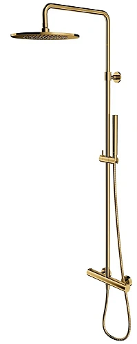 Душевая система OMNIRES Y Y1244SUGL (золото) термостатическая Душевая система OMNIRES Y Y1244SUGL (золото) термостатическая