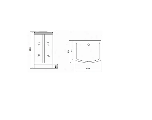 Душевая кабина Timo Standart T-6615 Silver Fabric (120x90x220) Душевая кабина Timo Standart T-6615 Silver Fabric (120x90x220)