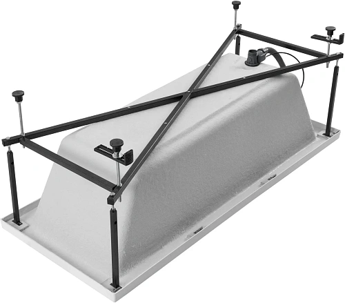 Акриловая ванна Aquanet Artis 170x70 00362837 с каркасом Акриловая ванна Aquanet Artis 170x70 00362837 с каркасом