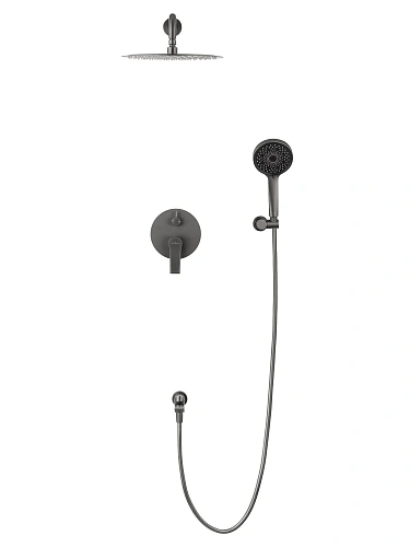 Душевая система Wonzon & Woghand BRILLIANT встраиваемая, темный графит (WW-88939079-BGM) Душевая система Wonzon & Woghand BRILLIANT встраиваемая, темный графит (WW-88939079-BGM)