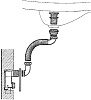 Картинка анонса товара «сифон для раковины ideal standard atlantis j200567 встраиваемый»