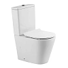 Унитаз напольный BelBagno FLAY-TOR BB2149CP-TOR/BB2149T/BB2111SC безободковый с сиденьем Унитаз напольный BelBagno FLAY-TOR BB2149CP-TOR/BB2149T/BB2111SC безободковый с сиденьем