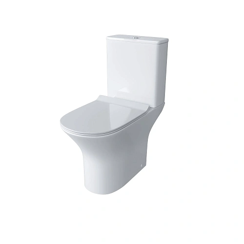 Унитаз напольный GROSSMAN GR-4465S Classic 650x340x790 безободковый с тонкой крышкой Унитаз напольный GROSSMAN GR-4465S Classic 650x340x790 безободковый с тонкой крышкой