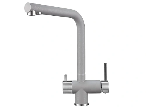 Смеситель для кухни Granula 2305, АЛЮМИНИУМ Смеситель для кухни Granula 2305, АЛЮМИНИУМ