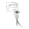 Смеситель для раковины Splenka S30.10.03, золотой сатин Смеситель для раковины Splenka S30.10.03, золотой сатин