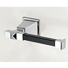 Держатель туалетной бумаги Devon&amp;Devon Time Black TM311CRBL, хром