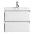 Детальная картинка товара «тумба под раковину belbagno kraft 39-600/390-2c-so-bo bianco opaco подвесная 600x390»