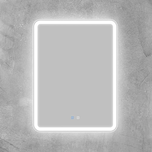 Зеркало BelBagno SPC-MAR-600-800-LED-TCH-SND 12W 220-240V 600x30x800 с подсветкой голосовым управлением и подогревом Зеркало BelBagno SPC-MAR-600-800-LED-TCH-SND 12W 220-240V 600x30x800 с подсветкой голосовым управлением и подогревом