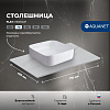Картинка анонса товара «столешница aquanet flat 70 00345763 мрамор»