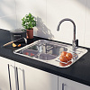 Кухонная мойка IDDIS Basic (BAS65PLi77) из нержавеющей стали Кухонная мойка IDDIS Basic (BAS65PLi77) из нержавеющей стали