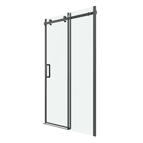 Душевая дверь GROSSMAN Classic 100.K33.04.110.42.00 (110x195) графит сатин, стекло прозрачное Душевая дверь GROSSMAN Classic 100.K33.04.110.42.00 (110x195) графит сатин, стекло прозрачное