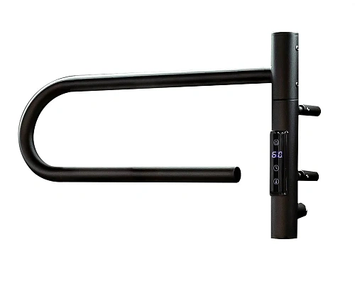 Полотенцесушитель электрический Vincea VTD-1P1BE 39x25, черный, таймер Полотенцесушитель электрический Vincea VTD-1P1BE 39x25, черный, таймер