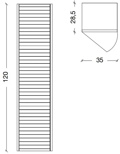 Шкаф-пенал Armadi Art Canale 846-BCR черный+хром без ножек Шкаф-пенал Armadi Art Canale 846-BCR черный+хром без ножек