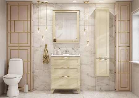 Зеркало Aquaton Леон 65 дуб бежевый 1A187102LBPR0 Зеркало Aquaton Леон 65 дуб бежевый 1A187102LBPR0