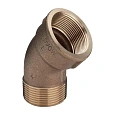 Угольник Viega 264208 НВ 45° бронза 1/2 Угольник Viega 264208 НВ 45° бронза 1/2
