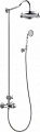 Душевая система CEZARES LIBERTY-F-CD-T-01 термостатическая, с ручным и верхним душем, хром Душевая система CEZARES LIBERTY-F-CD-T-01 термостатическая, с ручным и верхним душем, хром