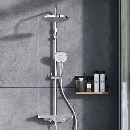 Душевая система Damixa Apollo 947760000 хром Душевая система Damixa Apollo 947760000 хром