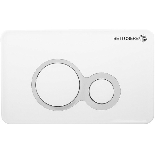 Инсталляция для унитаза BETTOSERB SAVA FIX SLIM SET40006458 с клавишей смыва DUO белый/хром матовый Инсталляция для унитаза BETTOSERB SAVA FIX SLIM SET40006458 с клавишей смыва DUO белый/хром матовый