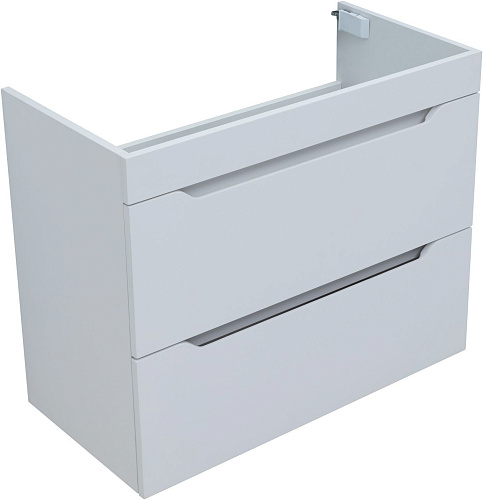 Тумба под раковину Aquanet Практика 80 белый матовый 00330459 напольная/подвесная Тумба под раковину Aquanet Практика 80 белый матовый 00330459 напольная/подвесная