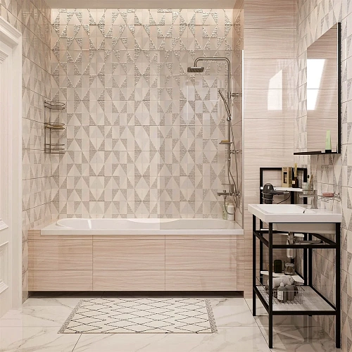 Шторка на ванну DIWO Ростов 4GW009 неподвижная, 70x150 507473 Шторка на ванну DIWO Ростов 4GW009 неподвижная, 70x150 507473