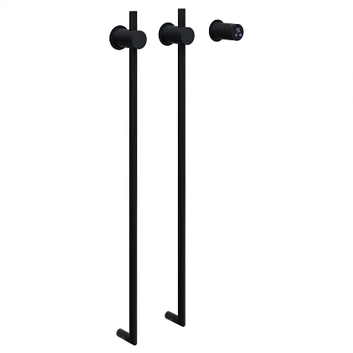 Полотенцесушитель электрический ABBER Charme AH4002MB черный матовый Полотенцесушитель электрический ABBER Charme AH4002MB черный матовый