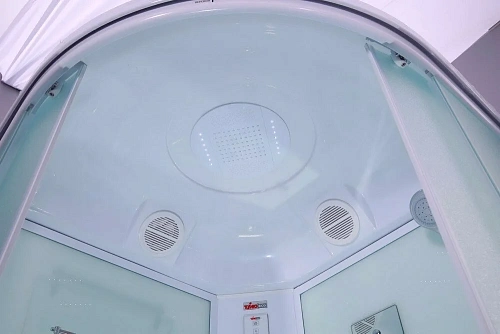 Душевая кабина Timo eco ТЕ-0701 100x100x218, турецкая баня хамам, стульчик прозрачный Душевая кабина Timo eco ТЕ-0701 100x100x218, турецкая баня хамам, стульчик прозрачный