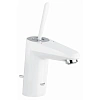 Смеситель для раковины GROHE Eurodisc Joy с донным клапаном, низкий излив, белая луна (23425LS0) Смеситель для раковины GROHE Eurodisc Joy с донным клапаном, низкий излив, белая луна (23425LS0)