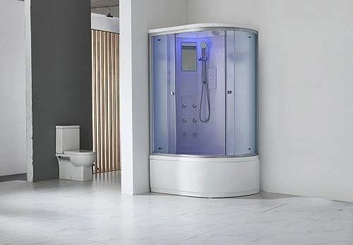 Душевая кабина Timo Standart Т-5520 L 120x85x220, хромотерапия, турецкая баня хамам Душевая кабина Timo Standart Т-5520 L 120x85x220, хромотерапия, турецкая баня хамам