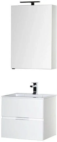 Комплект мебели Aquanet Алвита 60 белый 00184619 Комплект мебели Aquanet Алвита 60 белый 00184619