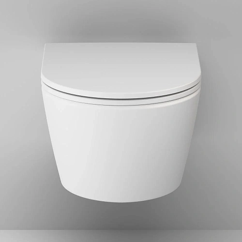 Унитаз подвесной AM.PM Func C8F1700MWSC FlashClean с сиденьем микролифт, белый матовый Унитаз подвесной AM.PM Func C8F1700MWSC FlashClean с сиденьем микролифт, белый матовый