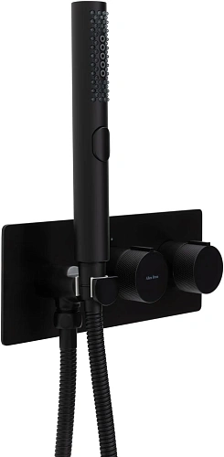 Смеситель для ванны Allen Brau Liberty 5.33009-31 (с внутренней частью, 2 хода) черный матовый Смеситель для ванны Allen Brau Liberty 5.33009-31 (с внутренней частью, 2 хода) черный матовый