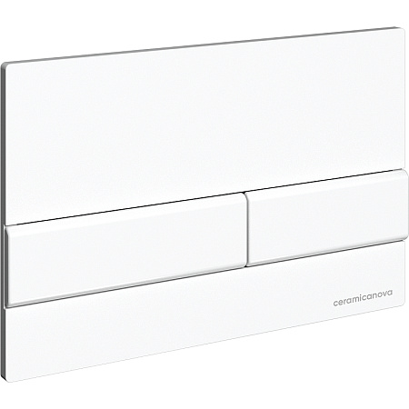 Комплект унитаза Ceramica Nova Balearica Rimless CN6000 c шумоизоляцией CN1000 инсталляцией Envision клавишей смыва Flat белый и креплениями CN1002W