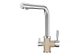 Смеситель для кухни Granula 3015, XРОМ/ПЕСОК Смеситель для кухни Granula 3015, XРОМ/ПЕСОК