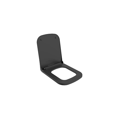 Крышка-сиденье Ambassador Benefit 202T20201S (тонкое) черное матовое Крышка-сиденье Ambassador Benefit 202T20201S (тонкое) черное матовое