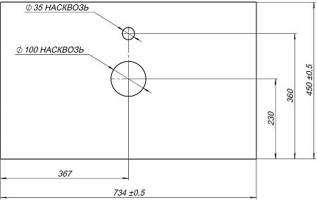 Столешница Aquanet Nova Lite 75 серый 00257611 Столешница Aquanet Nova Lite 75 серый 00257611
