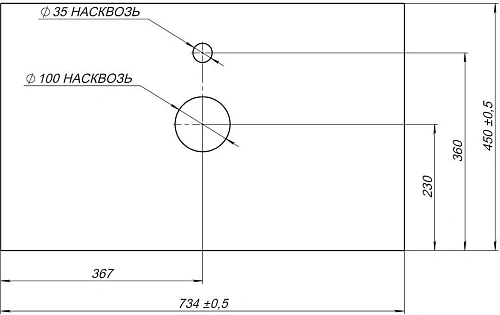 Столешница Aquanet Nova Lite 75 серый 00257611 Столешница Aquanet Nova Lite 75 серый 00257611