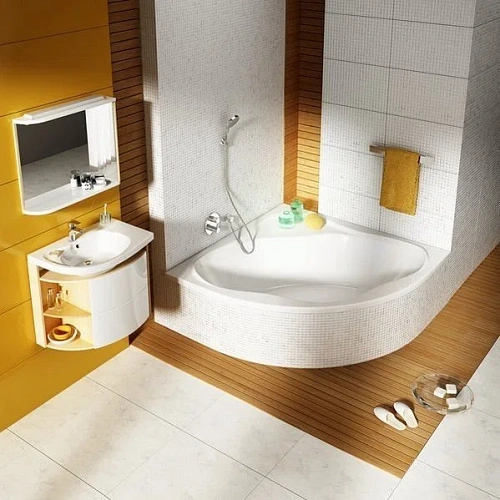 Акриловая ванна Ravak New Day 140x140 без гидромассажа C651000000 Акриловая ванна Ravak New Day 140x140 без гидромассажа C651000000