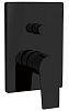 Картинка анонса товара «смеситель для душа aquanet static black af330-51b»