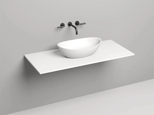 Столешница Salini Costa 1200х500 в цвете по RAL 200123MF S-Stone Столешница Salini Costa 1200х500 в цвете по RAL 200123MF S-Stone