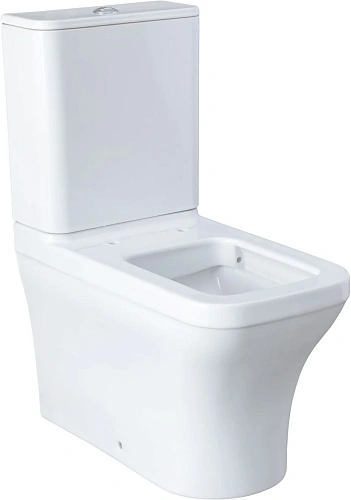 Чаша напольного унитаза Allen Brau Infinity 4.21012.20 с крышкой, белый глянец Чаша напольного унитаза Allen Brau Infinity 4.21012.20 с крышкой, белый глянец