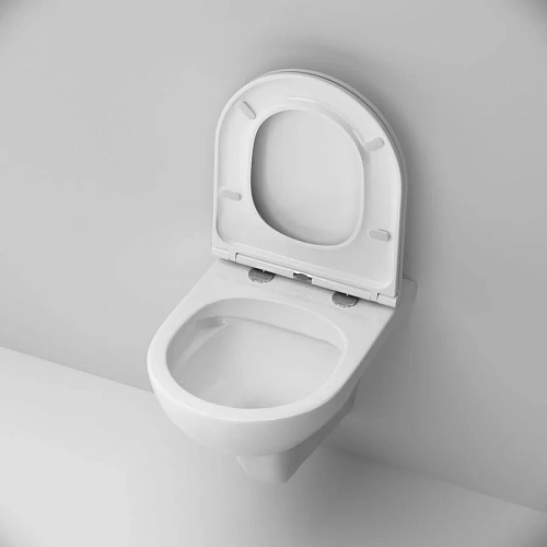 Унитаз подвесной AM.PM Gem C901700SC FlashClean с сиденьем микролифт Унитаз подвесной AM.PM Gem C901700SC FlashClean с сиденьем микролифт