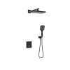 Душевая система Kaiser Sano с термостатом, скрытого монтажа черный матовый 08477-9 Душевая система Kaiser Sano с термостатом, скрытого монтажа черный матовый 08477-9
