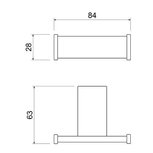 Крючок Timo Torne 43012/03 черный Крючок Timo Torne 43012/03 черный